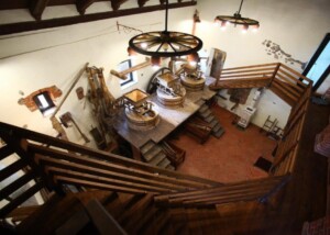 Vecchio mulino di Bairo sala macine